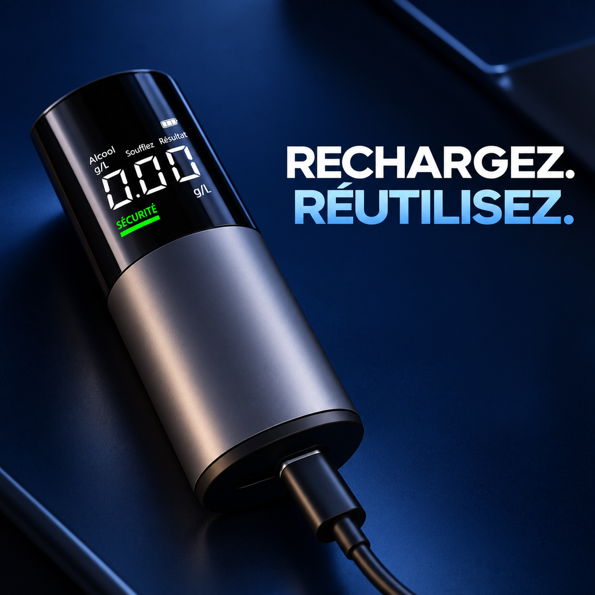 Éthylotest Swoufle™ Électronique Portable